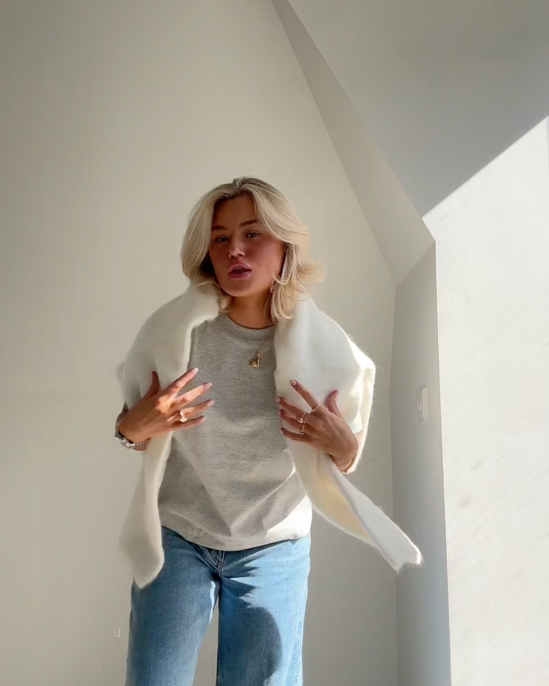 ELISE | Chandail confortable pour femmes à col rond