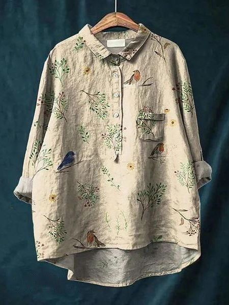 LILA | Chemisier à imprimé floral