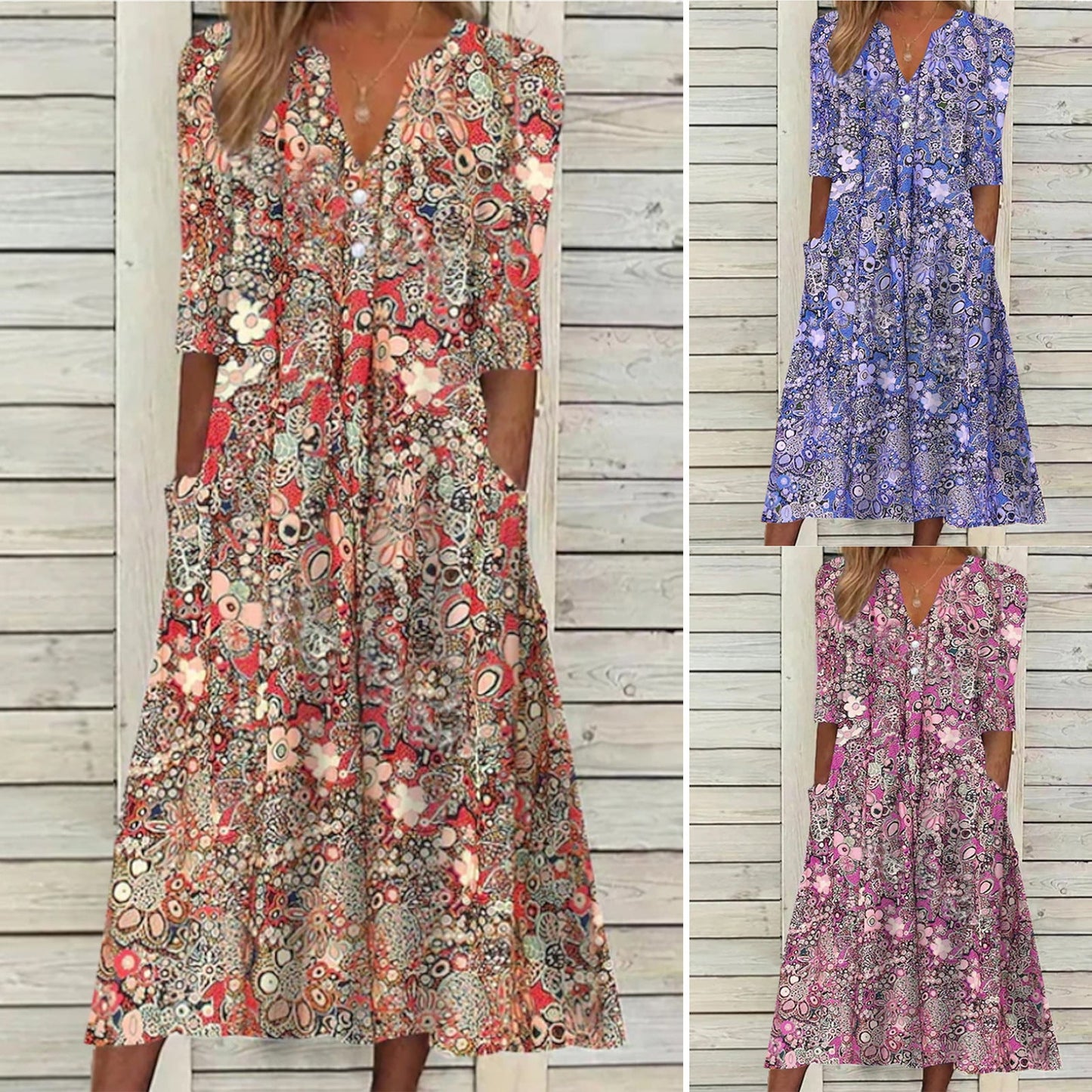 LÉA | Robe d'été élégante