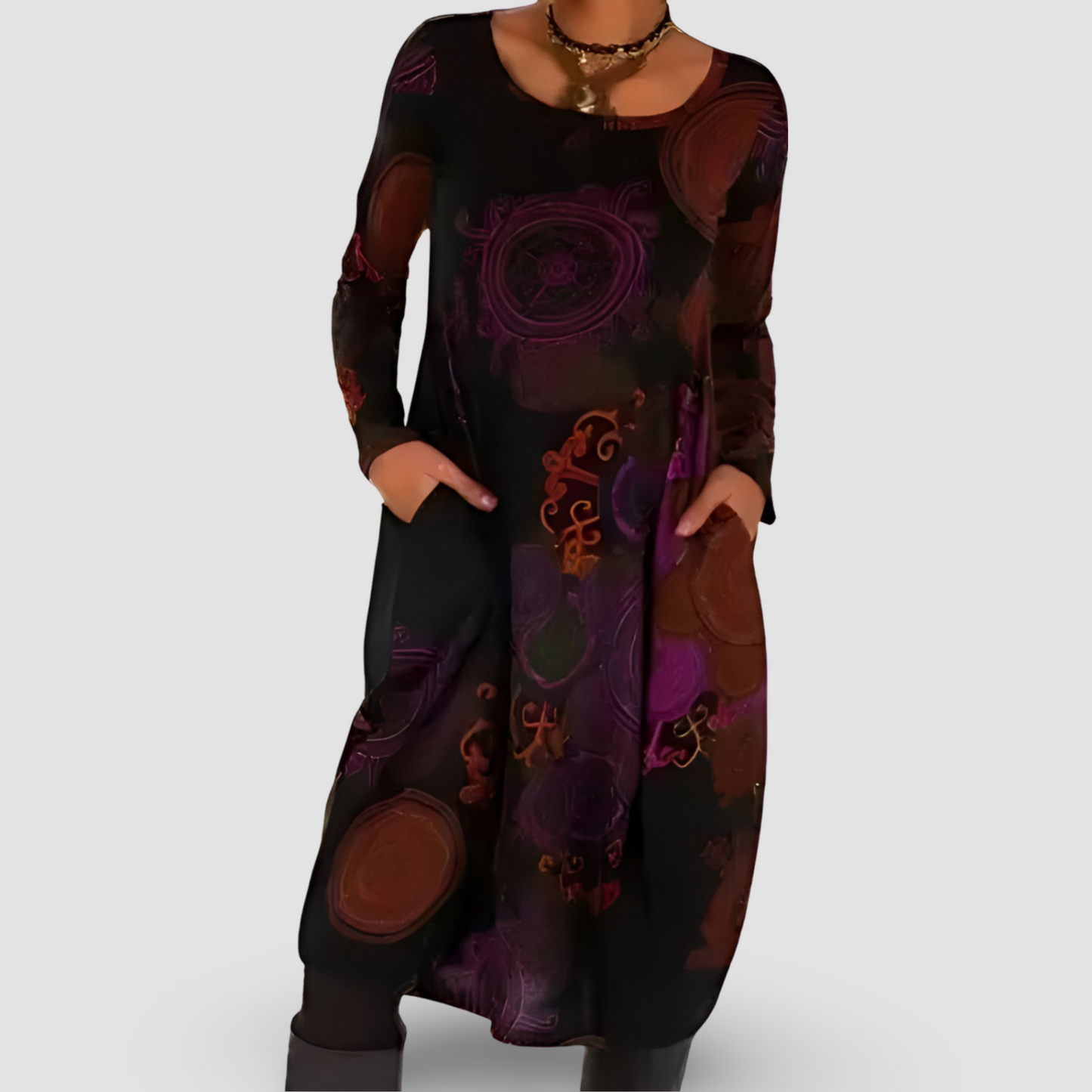 LUNARIS | Robe d'hiver à l'élégance bohème