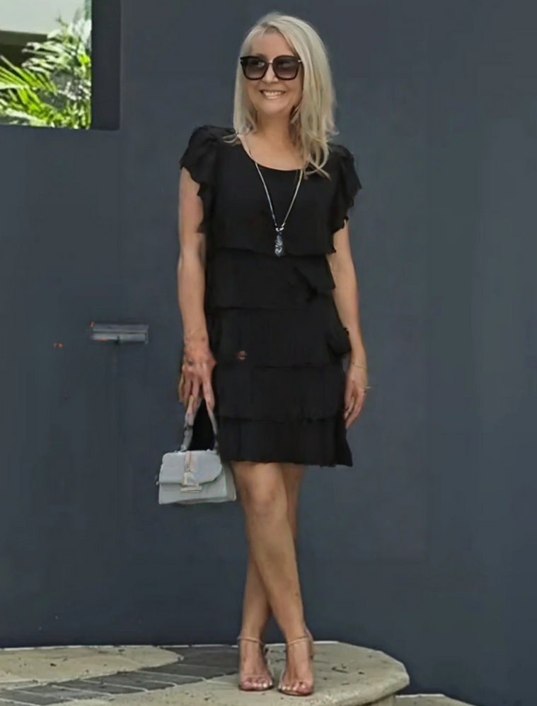 SELA | Robe d'Été Élégante pour une Silhouette Flatteuse