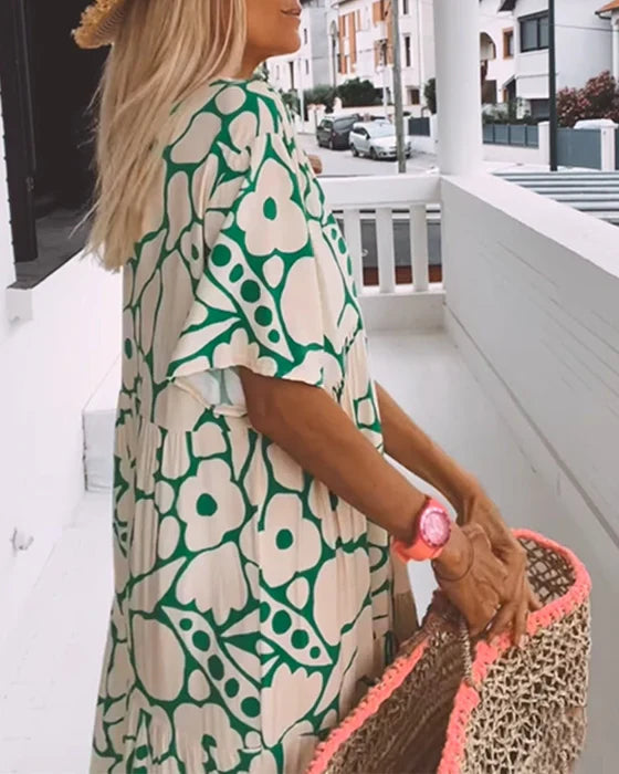 Noa | Robe Bohème Fleurie