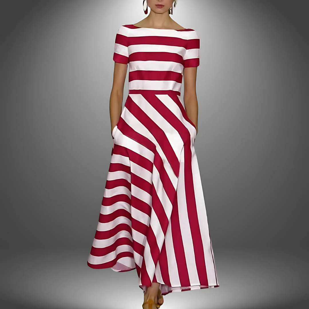 EDITH™ | Robe légère et aérée à rayures subtiles