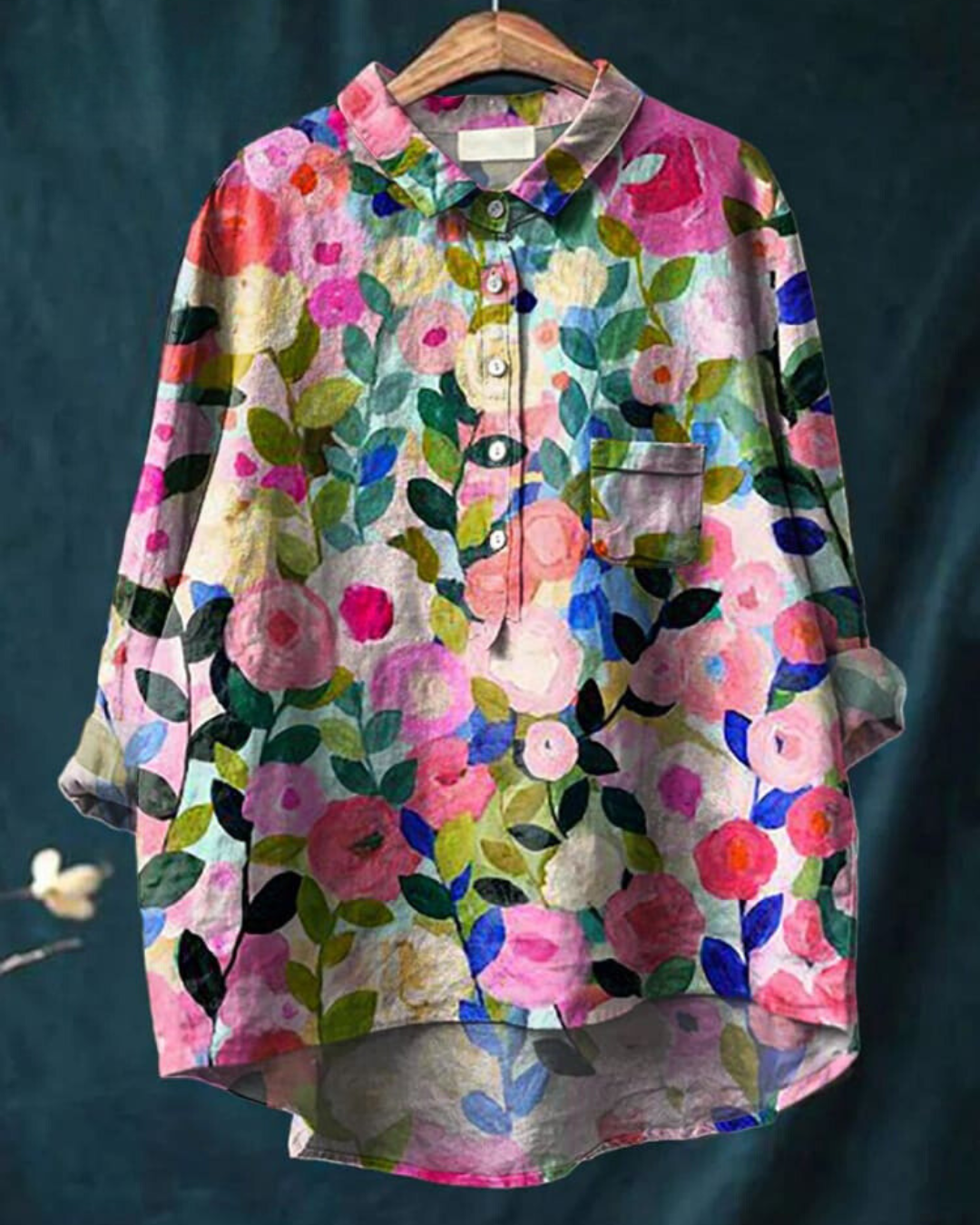 LILA | Chemisier à imprimé floral