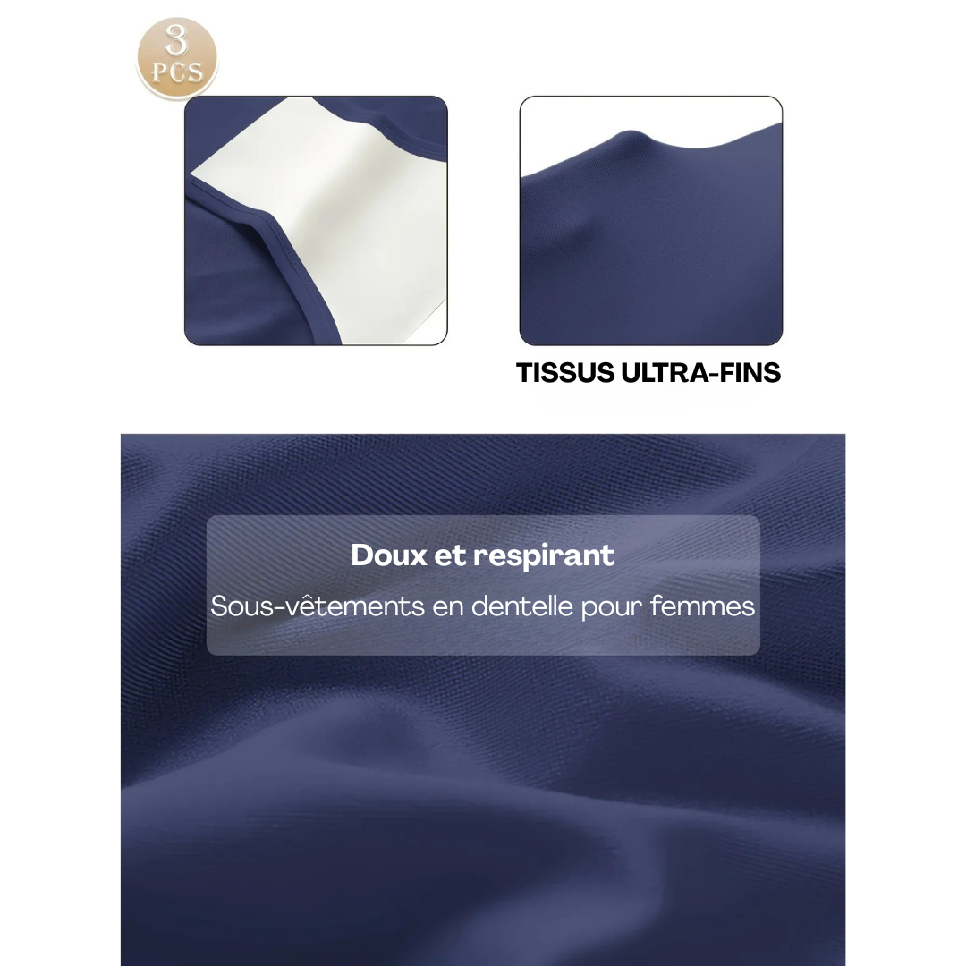 LINE | Lot de 5 culottes correctrices taille haute