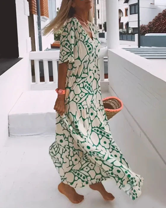 Noa | Robe Bohème Fleurie