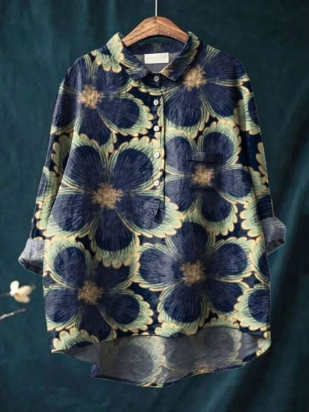 LILA | Chemisier à imprimé floral