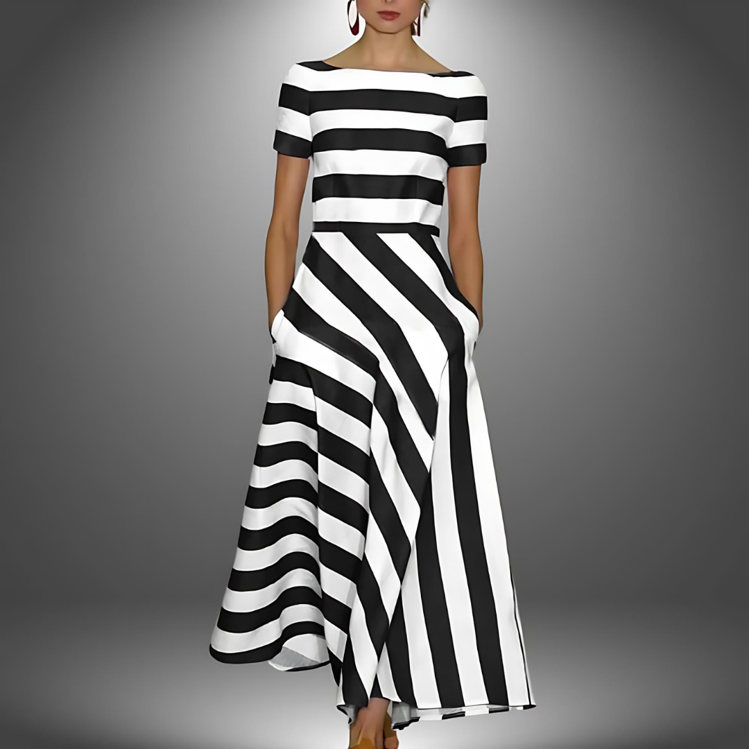 EDITH™ | Robe légère et aérée à rayures subtiles