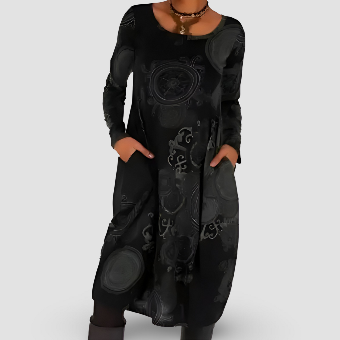 LUNARIS | Robe d'hiver à l'élégance bohème