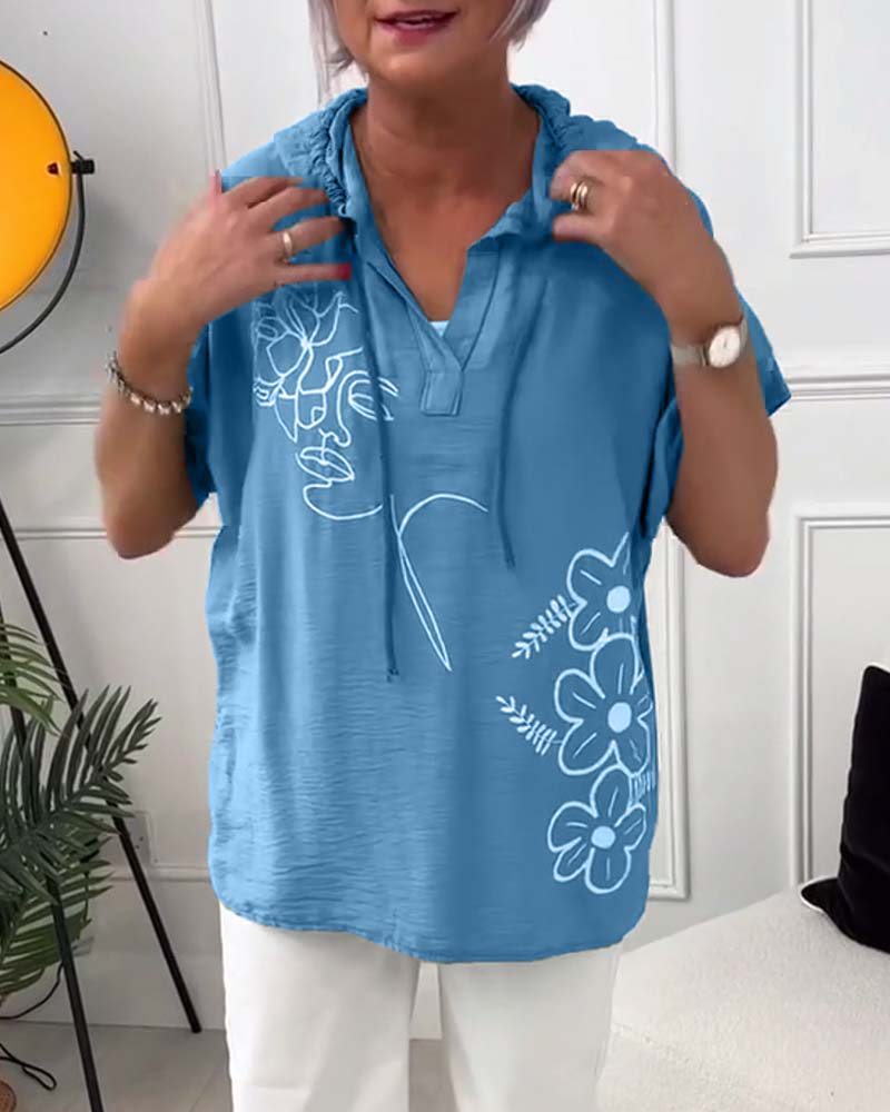 DAISY | Chemisier décontracté à motif floral