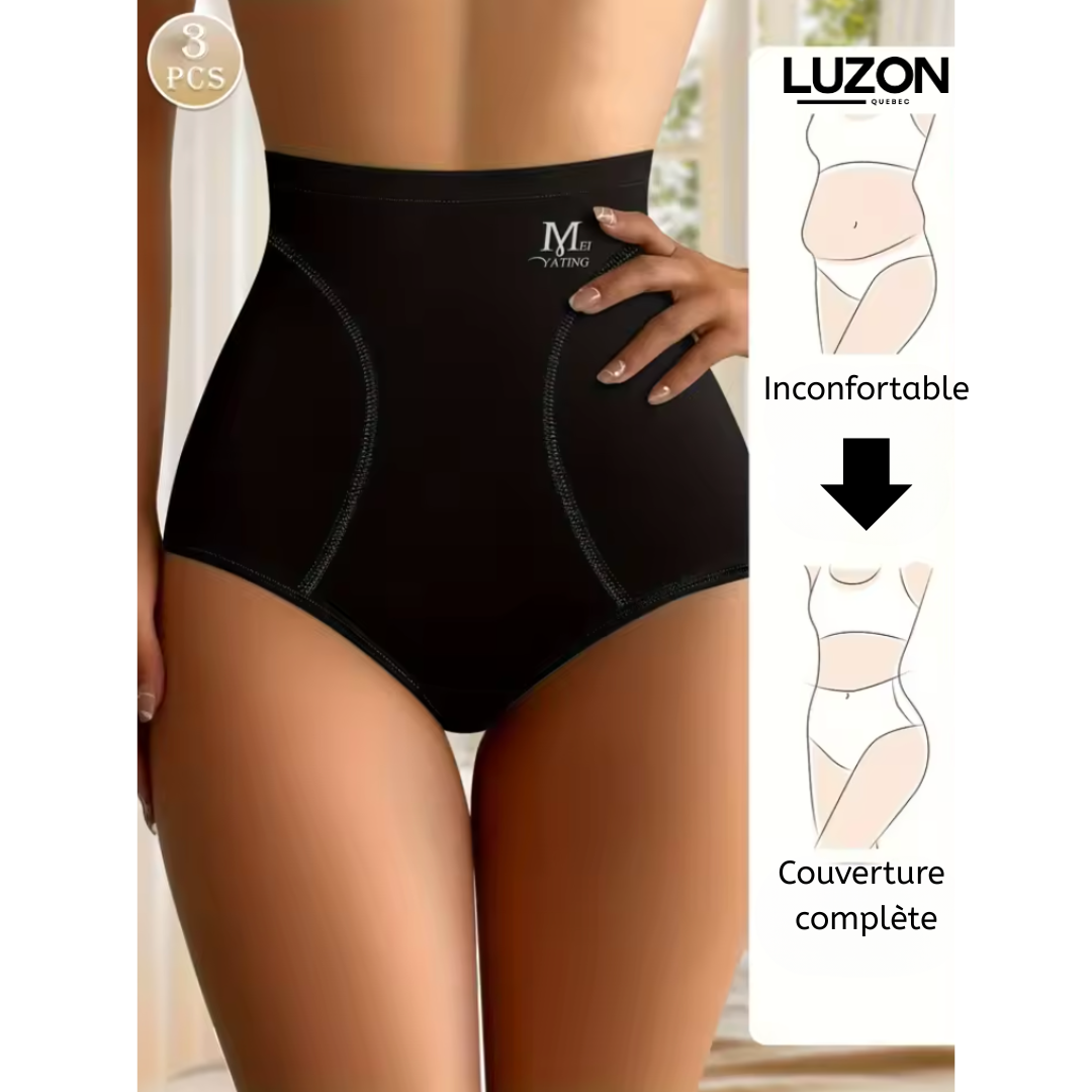 LINE | Lot de 5 culottes correctrices taille haute