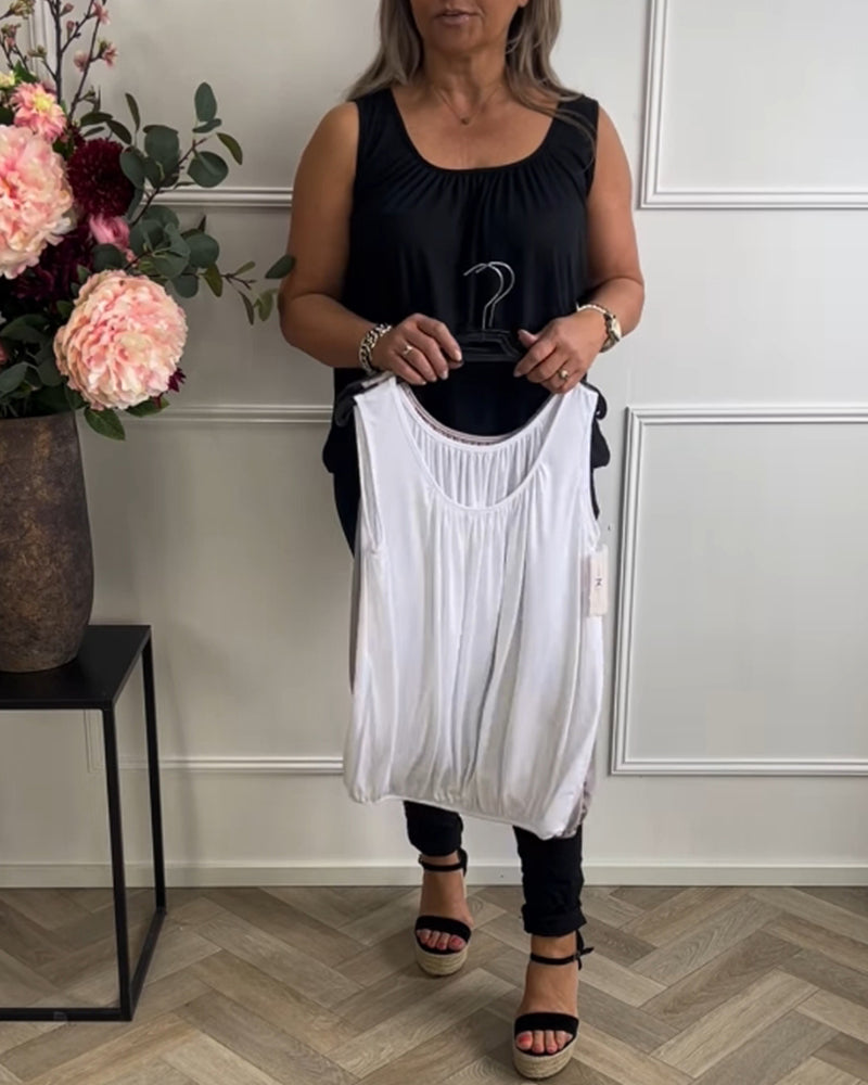 HELENE | Haut sans manches en lin