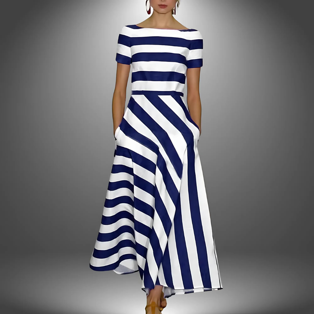 EDITH™ | Robe légère et aérée à rayures subtiles