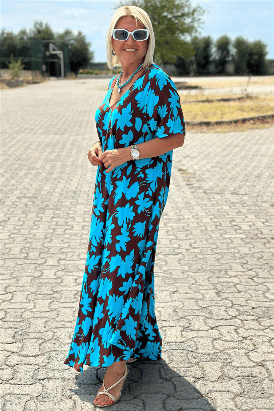 CAMILIA | Robe élégante avec couverture pour le ventre