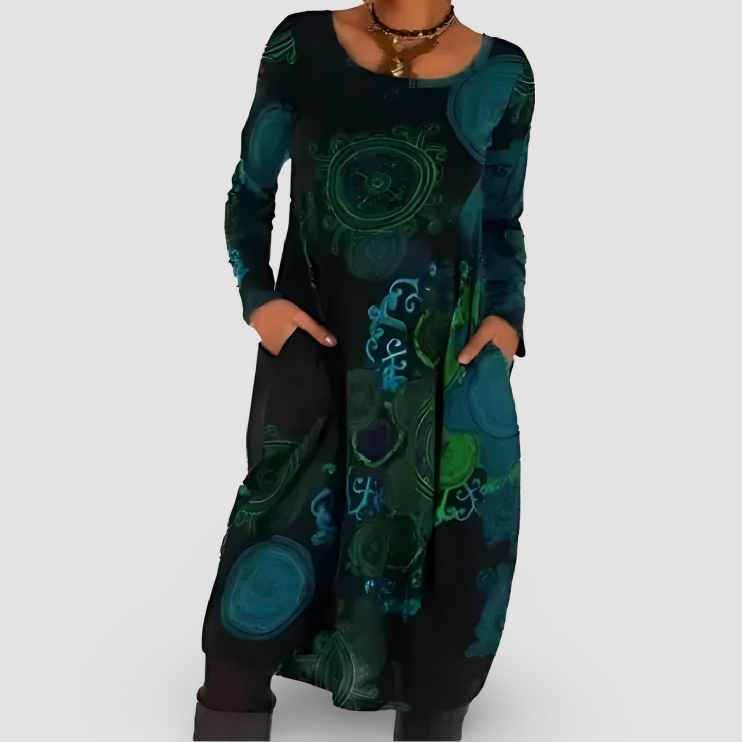 LUNARIS | Robe d'hiver à l'élégance bohème