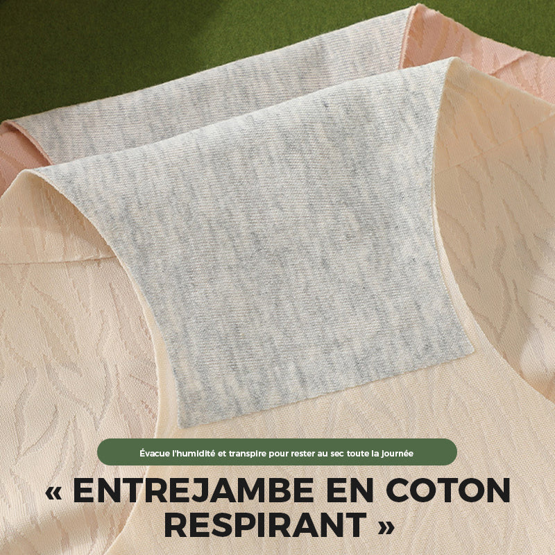 ANITA™ | Lot de 5 slips taille haute sans coutures