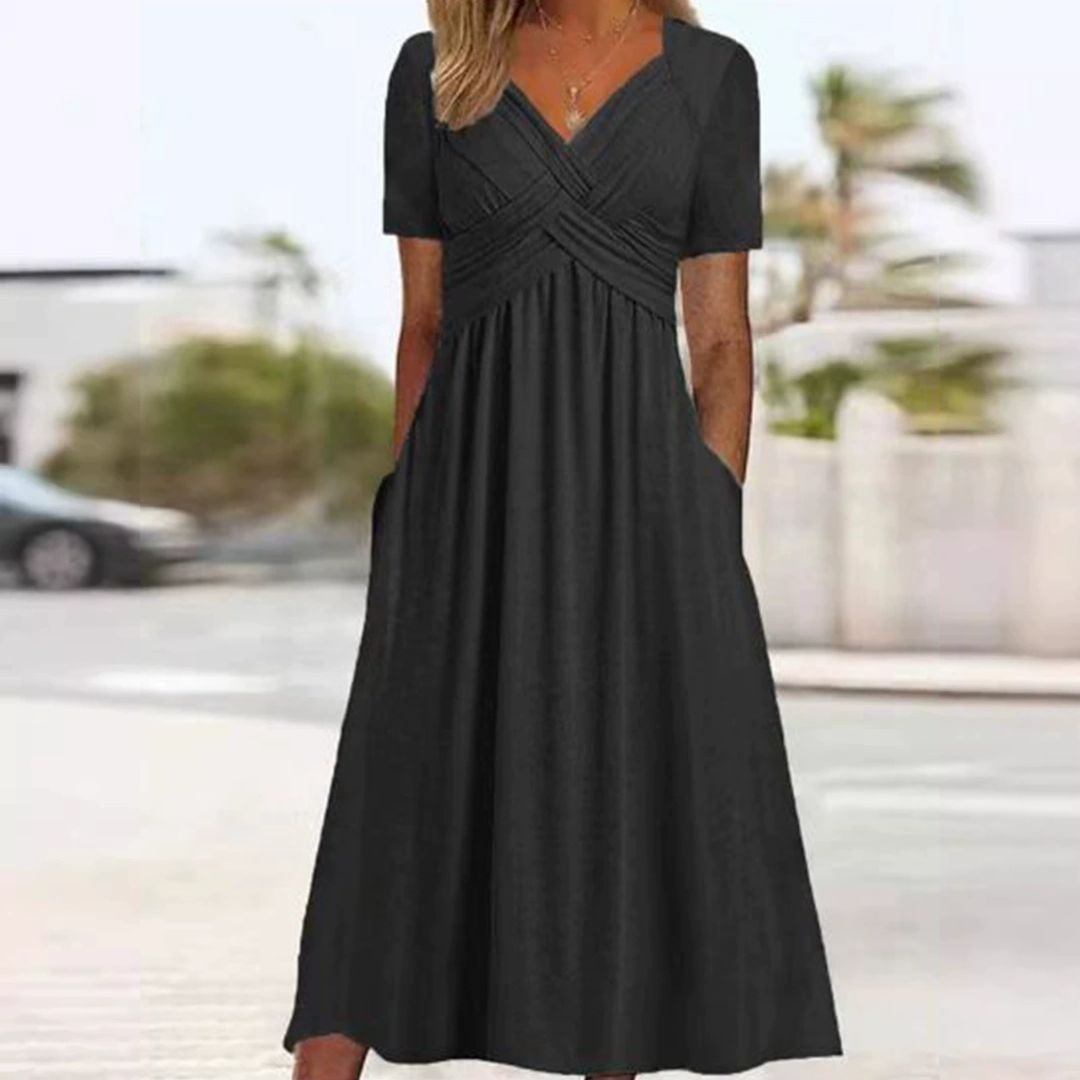 ARCTOVIA | Robe de confort élégante avec une silhouette flatteuse