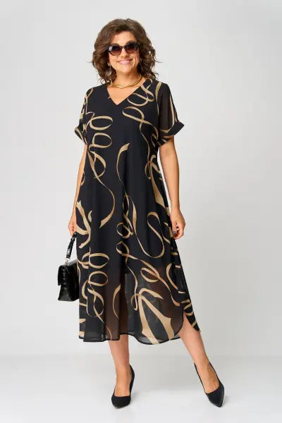 Nyree™ | Élégante Robe Midi Confortable