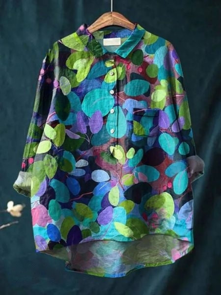 LILA | Chemisier à imprimé floral