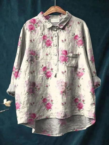 LILA | Chemisier à imprimé floral