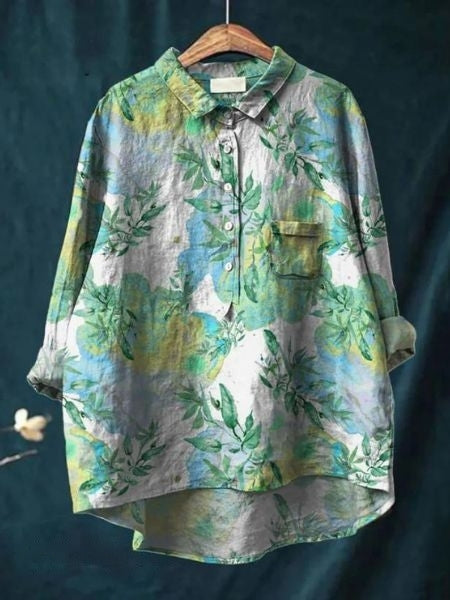 LILA | Chemisier à imprimé floral