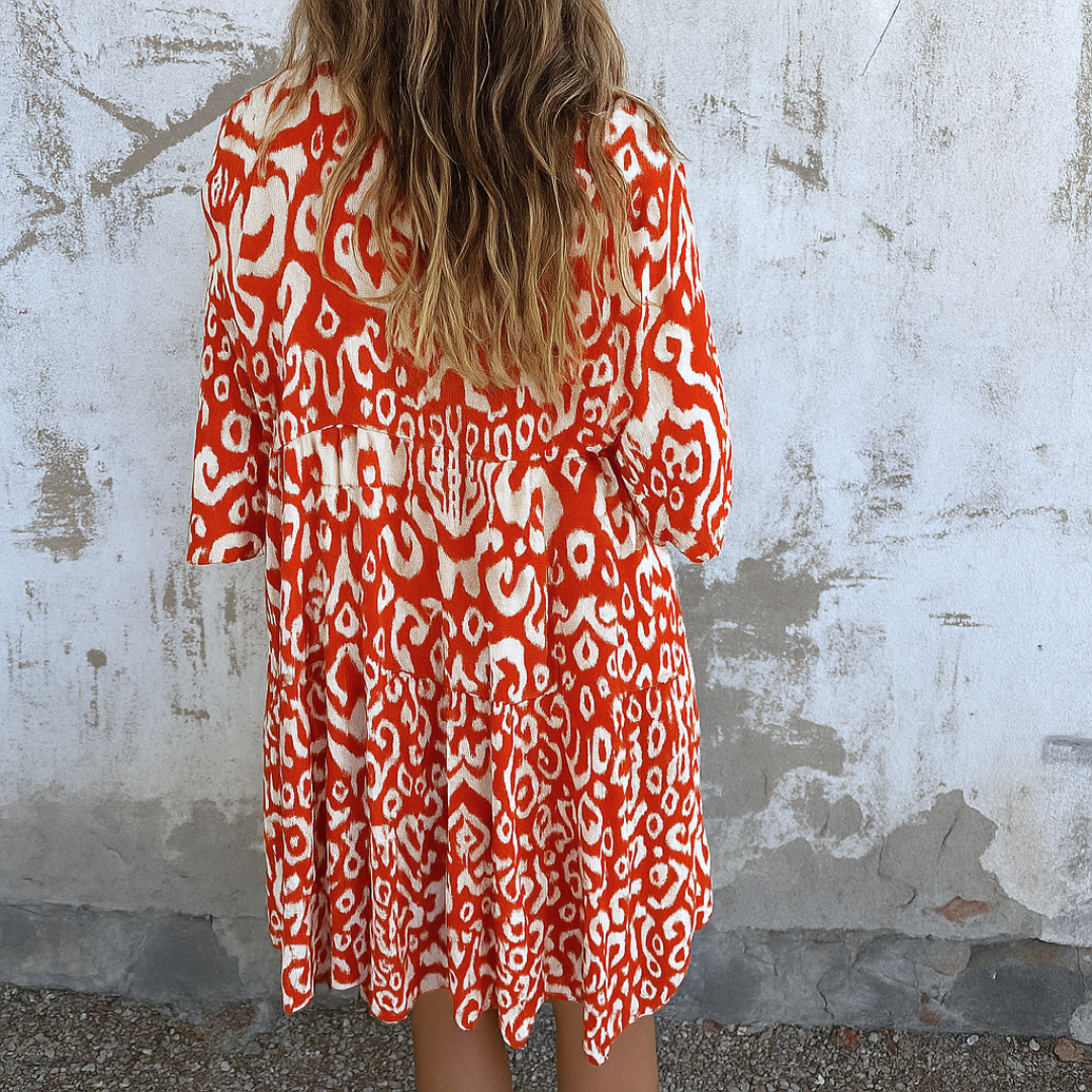 Robe Élégante Esther™ avec Décolleté en V
