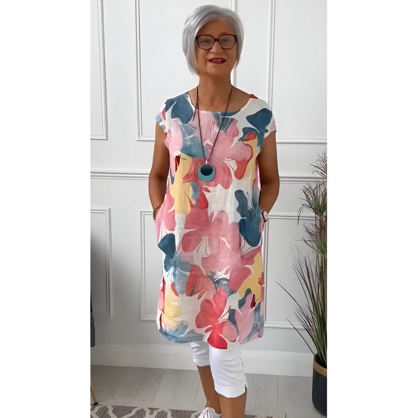 KARINE | Robe Fleurie Chic
