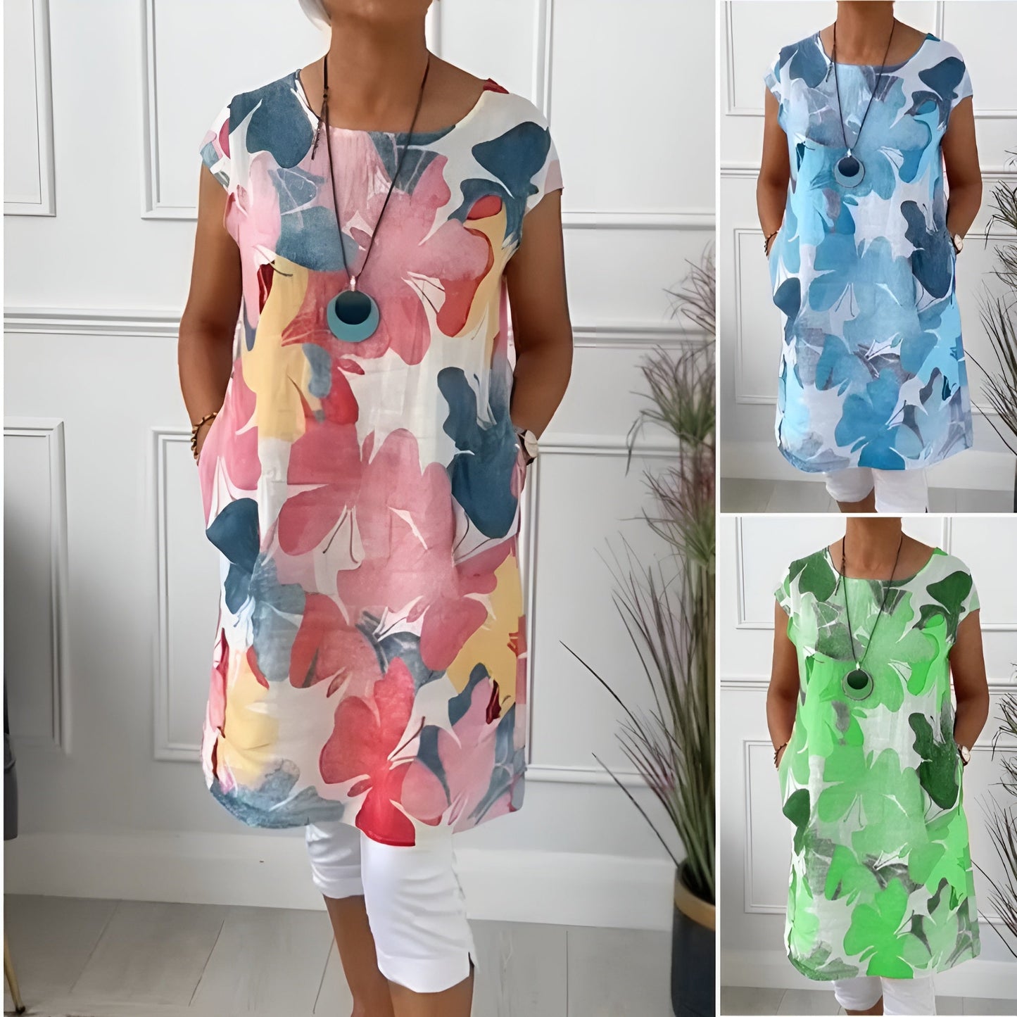 KARINE | Robe Fleurie Chic
