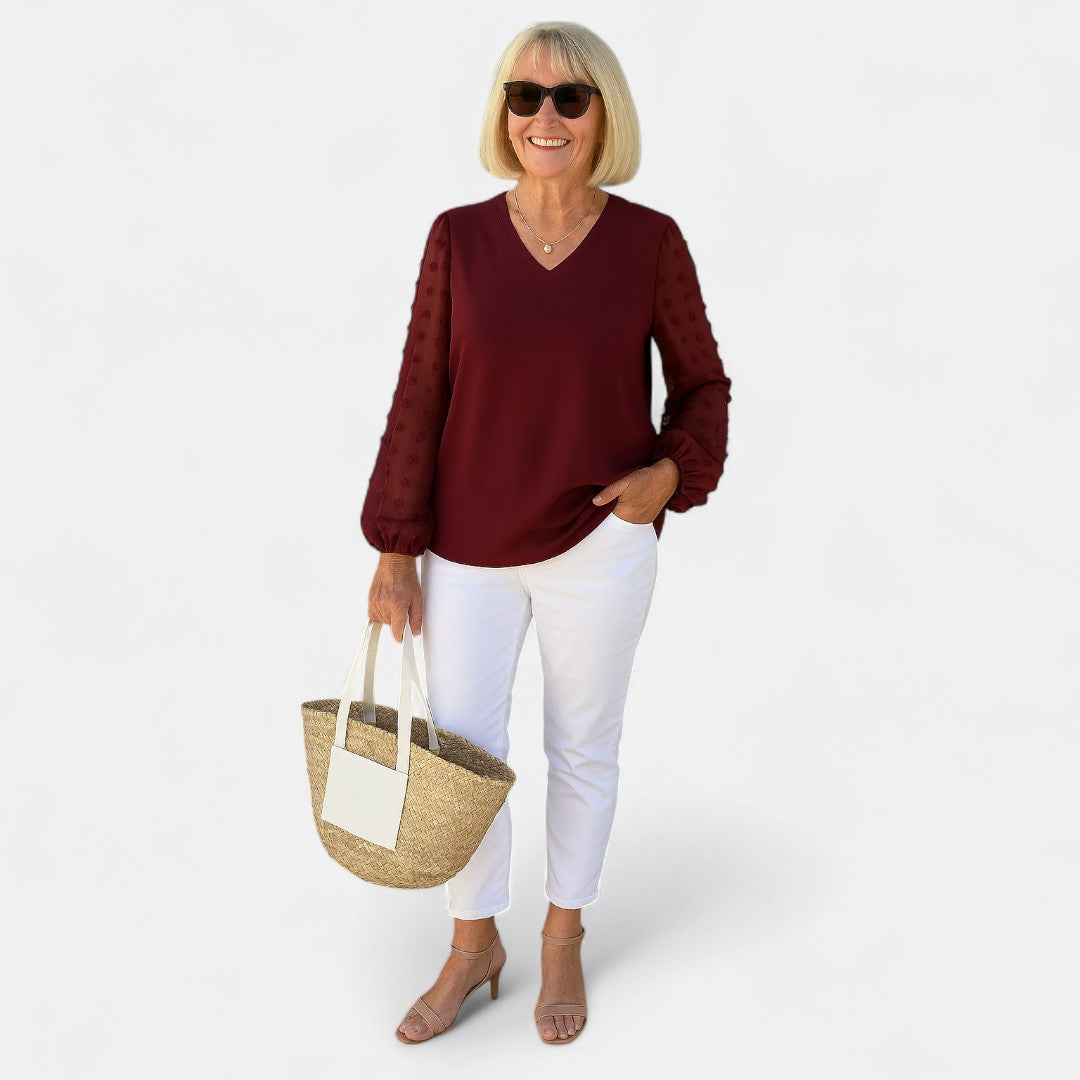 LÉA | Confortable Blouse Aérée