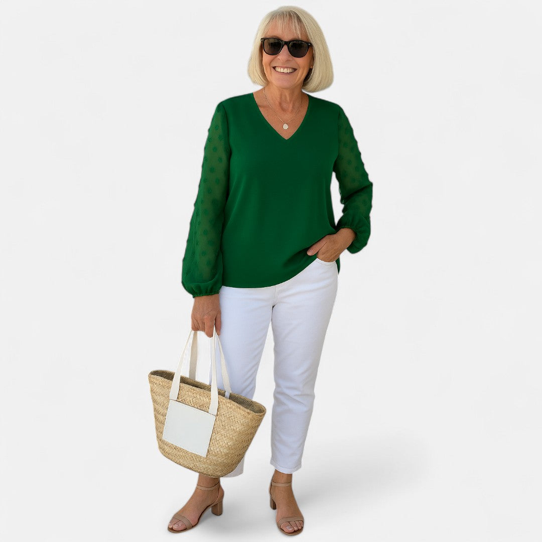 LÉA | Confortable Blouse Aérée