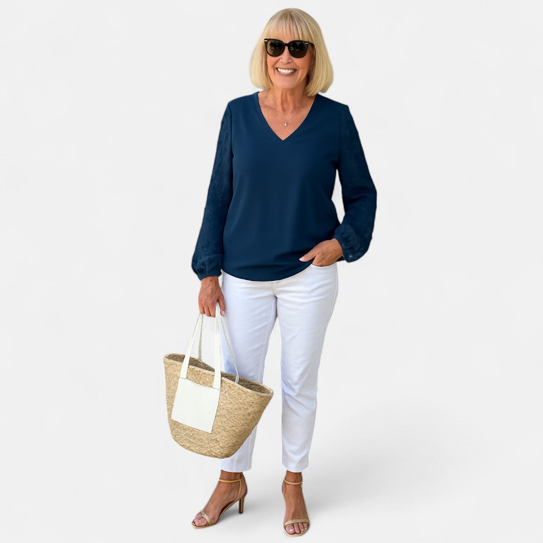 LÉA | Confortable Blouse Aérée