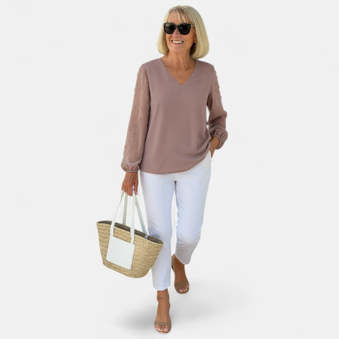 LÉA | Confortable Blouse Aérée