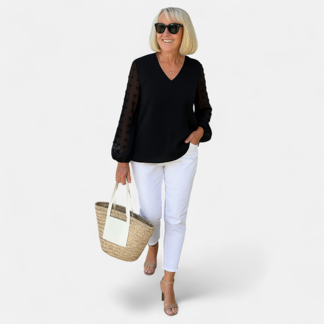 LÉA | Confortable Blouse Aérée