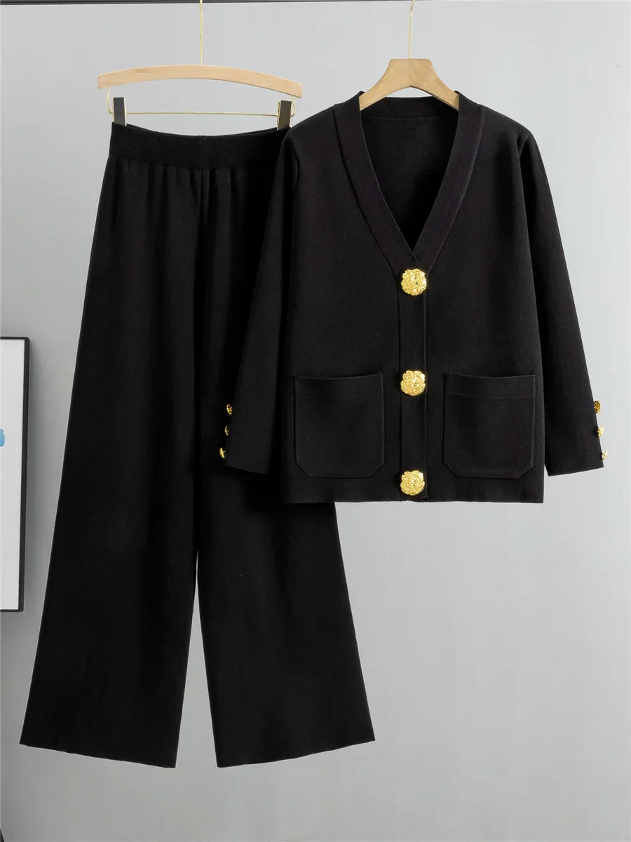 NICOLETTE | Ensemble tricoté deux morceaux