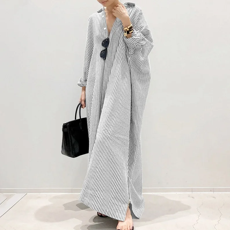 Manon | Robe chemise légèrement oversize