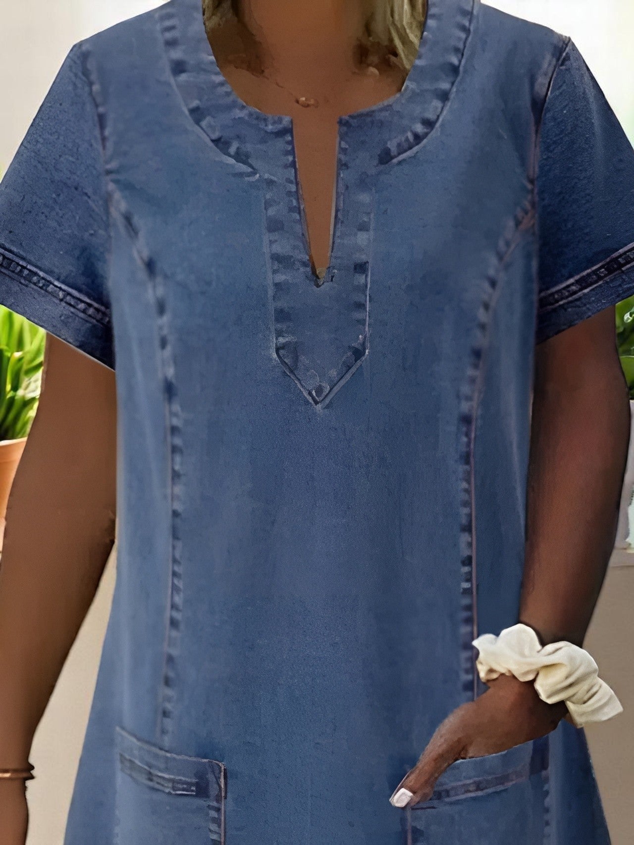 LEA | Robe en denim doux