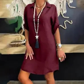 CHANTAL™ | Robe en lin