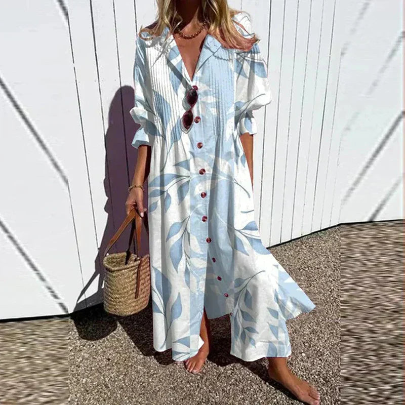 LENI | Robe Bohème Élégante et Fluide
