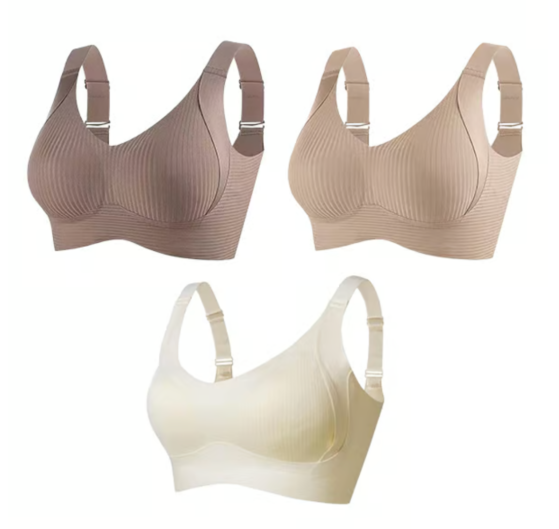 CELINE | Lot de 3 soutiens-gorge confort sans armature 2+1 GRATUIT