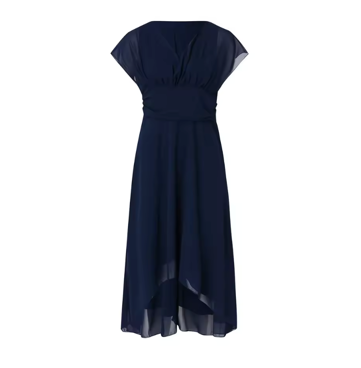 JULITA | Robe de soirée fluide avec décolleté en V