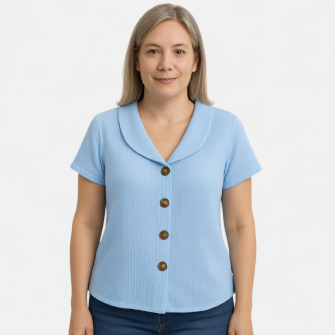 MIA | Élégante Blouse à Boutons