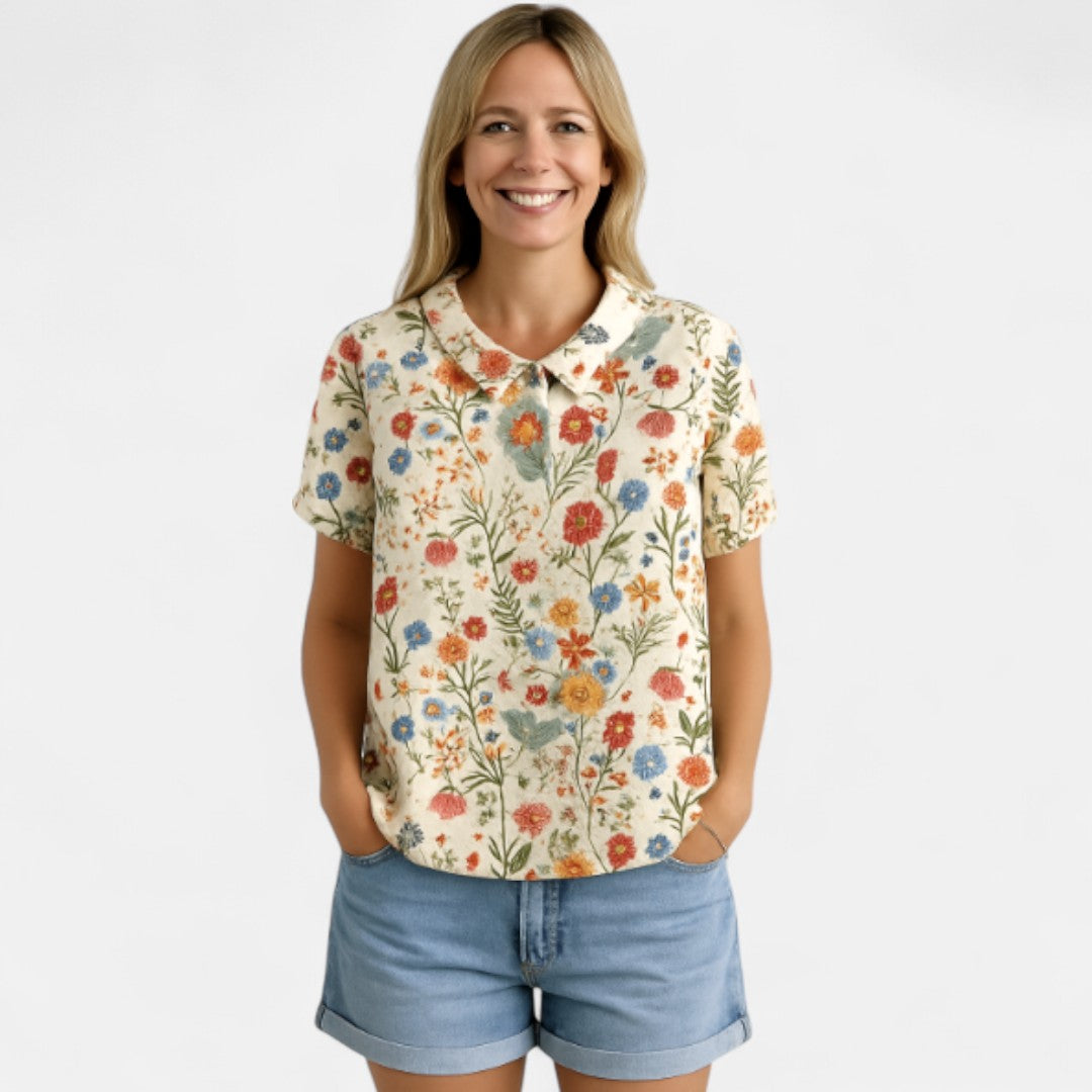 ZOÉ | Floral Print Blouse