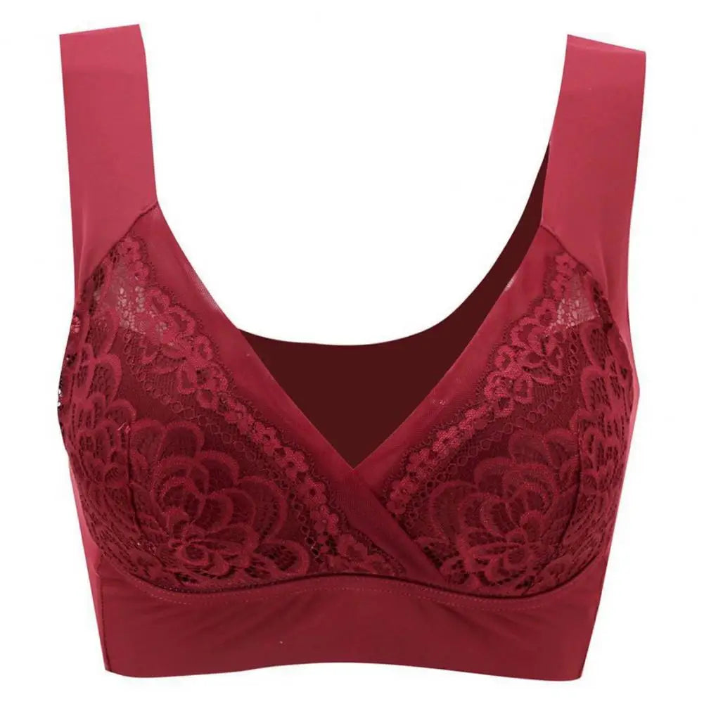 ESTELLE | Soutien-gorge en dentelle extra-élastique sans fil 2+1 GRATUIT
