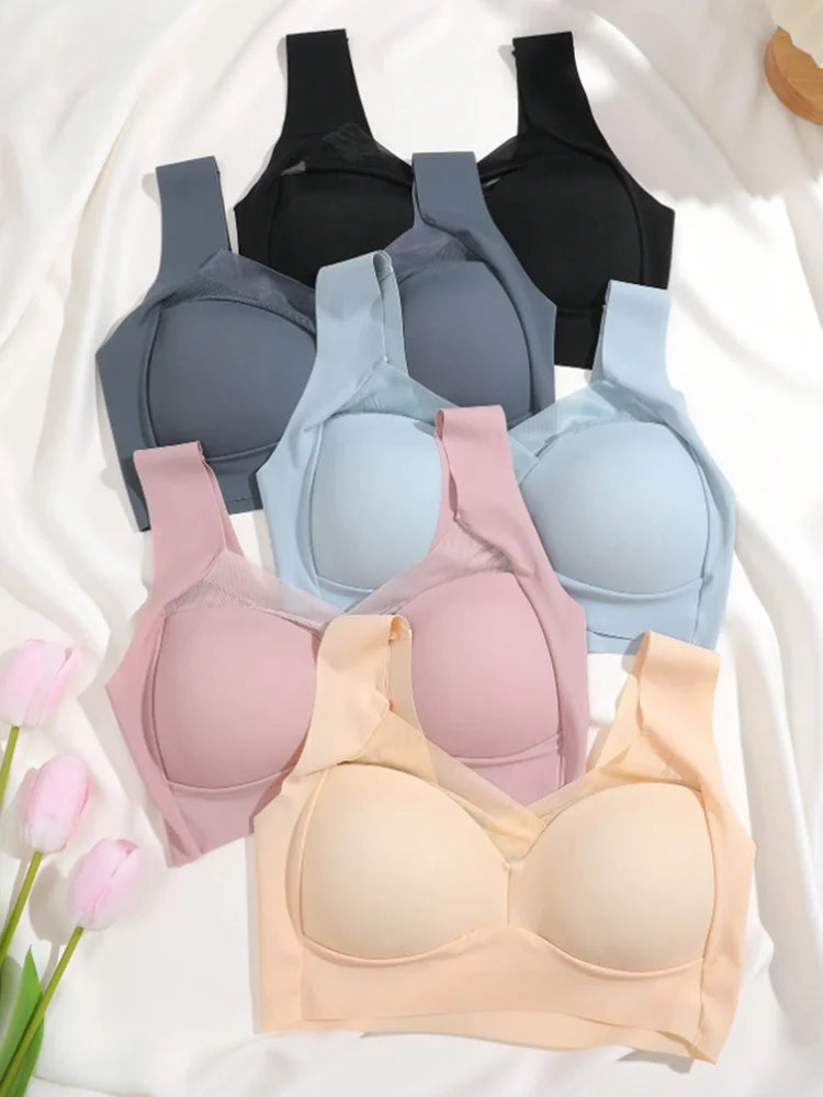 LINDA | Lot de 3 soutiens-gorge confortables et sans couture 2+1 GRATUIT