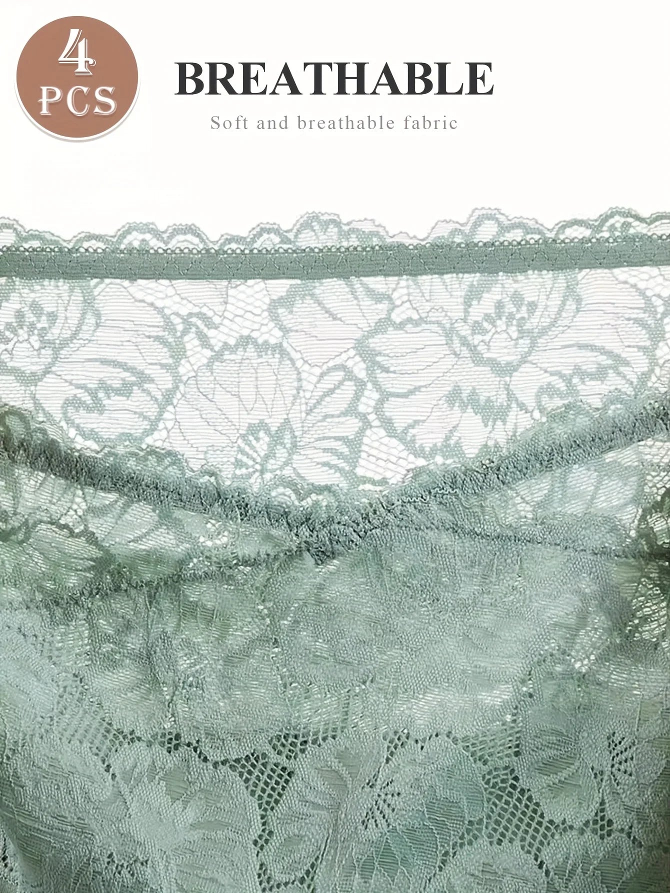 CHANTAL | Lot de 4 culottes haute taille gainantes