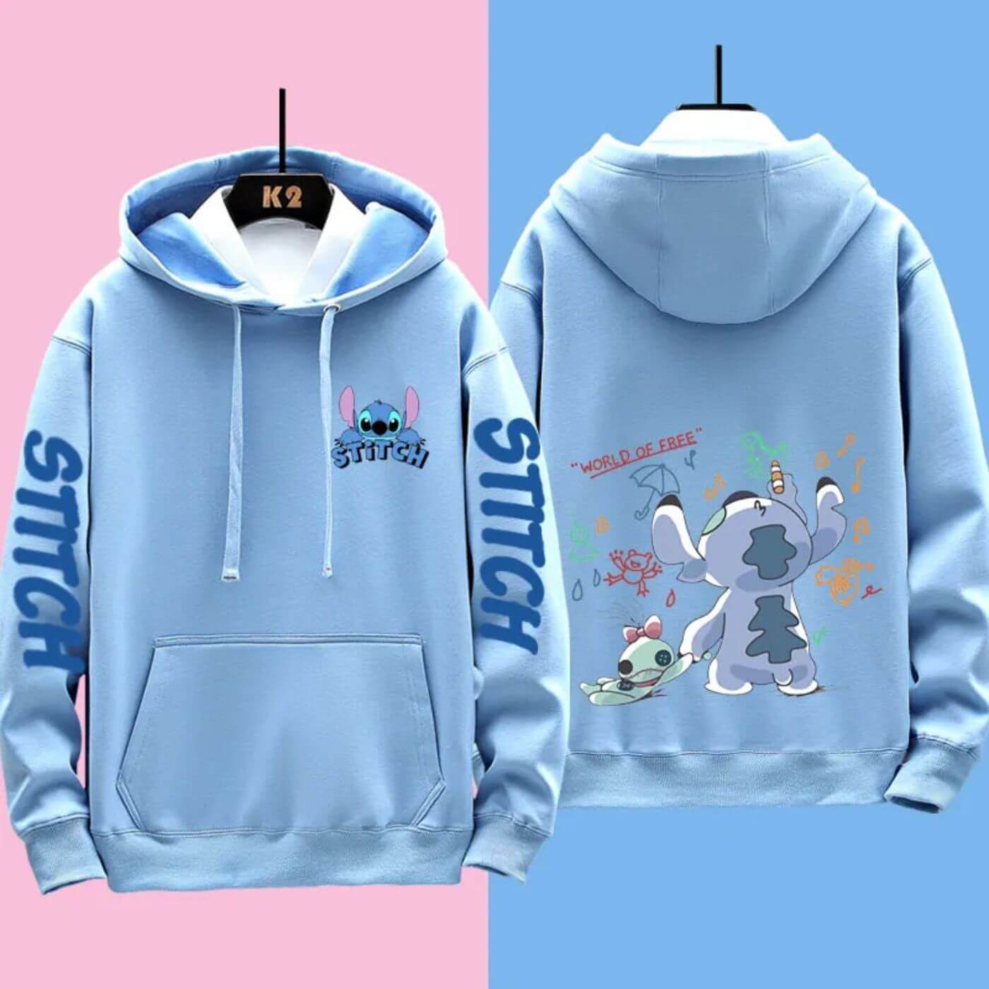Stitchy™ | Sweat à capuchon confortable Disney Stitch