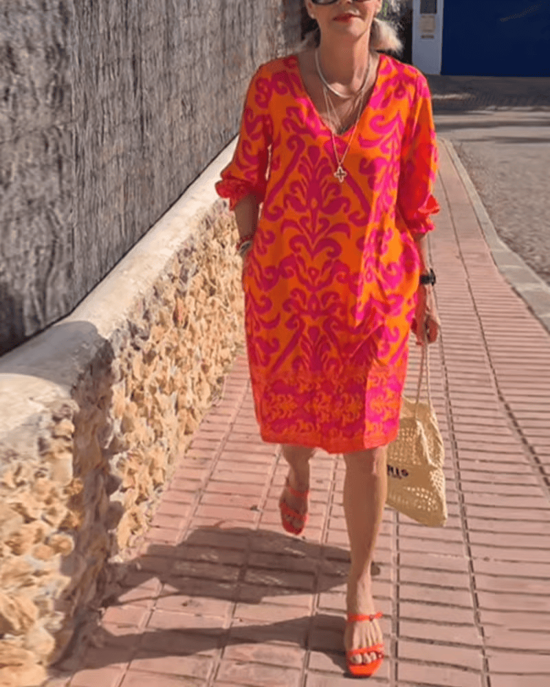 LUNA | Robe fleurie élégante