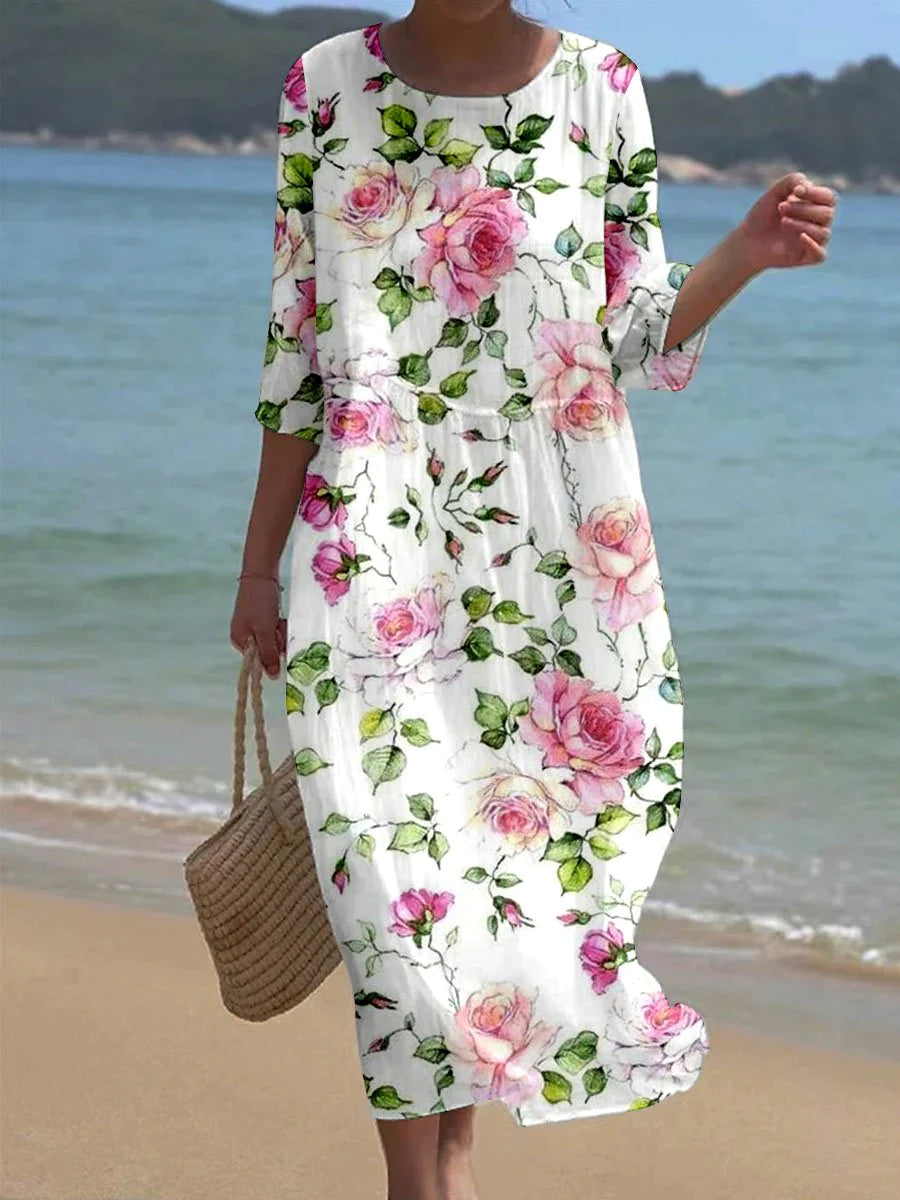 JOREN | Robe Florale Chic pour une Élégance Sans Effort