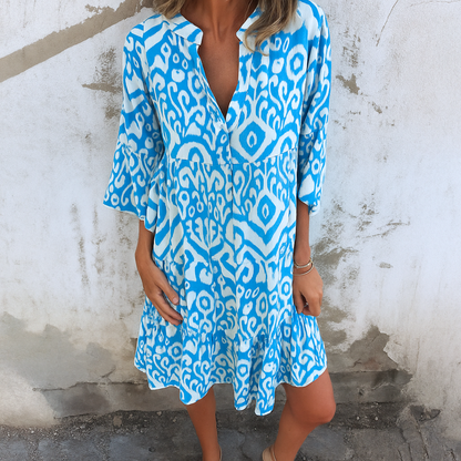Robe Élégante Esther™ avec Décolleté en V