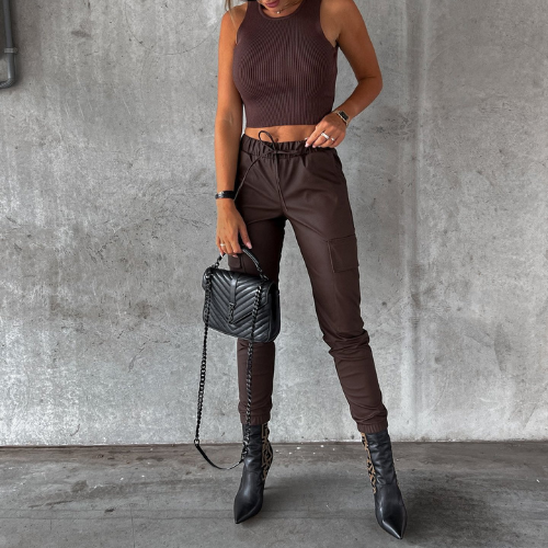 Merle | Pantalon cargo chic